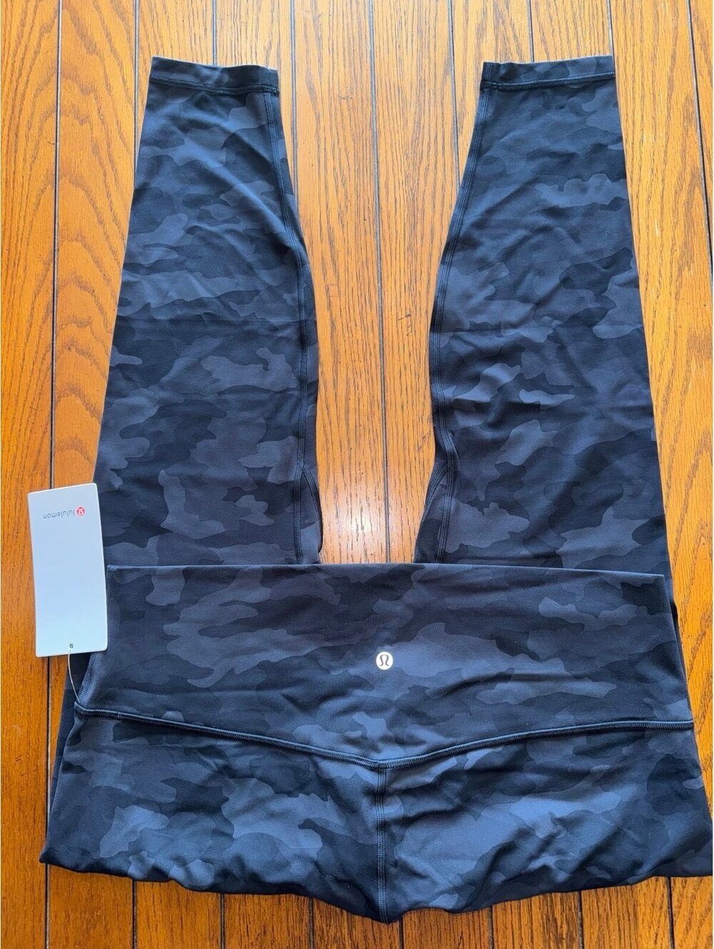 Lululemon Align High Rise 28” Heritage Camo Deep Coal Multi Size 18 NWT